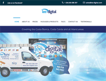 Tablet Screenshot of lee-digital.com